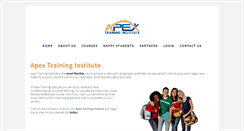Desktop Screenshot of apextraining.edu.au